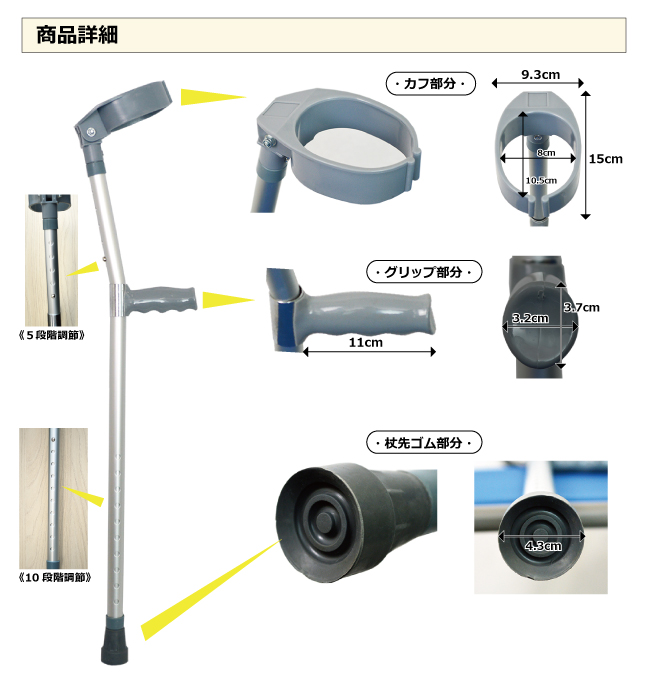 ロフストランドクラッチ